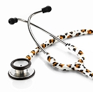 ADC Adscope® 603 Clinician Stethoscope, Leopard Tubing, #603LP